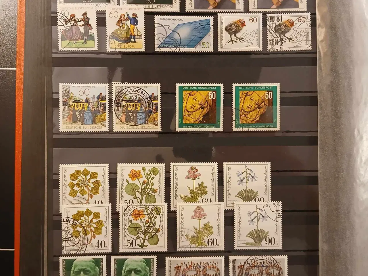 Billede 3 - Vesttyskland (97) Frimærkesamling  1951 til 1981