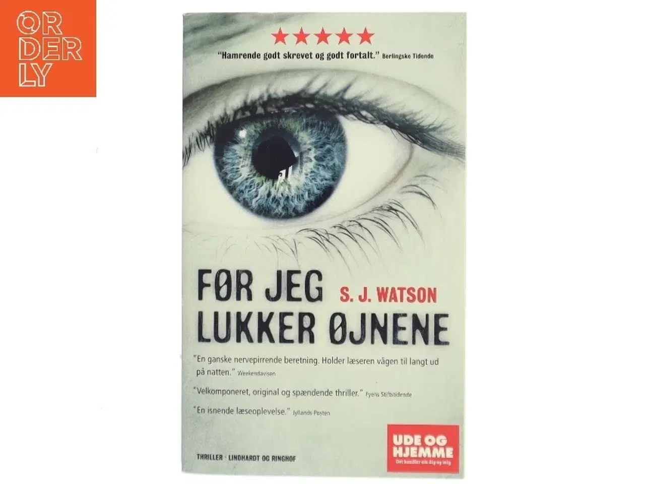 Billede 1 - Før jeg lukker øjnene af S. J. Watson (Bog)