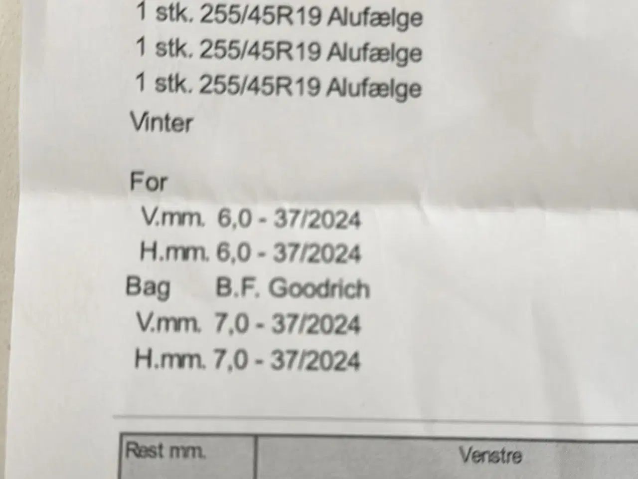 Billede 8 - Vinterdæk Tesla model y