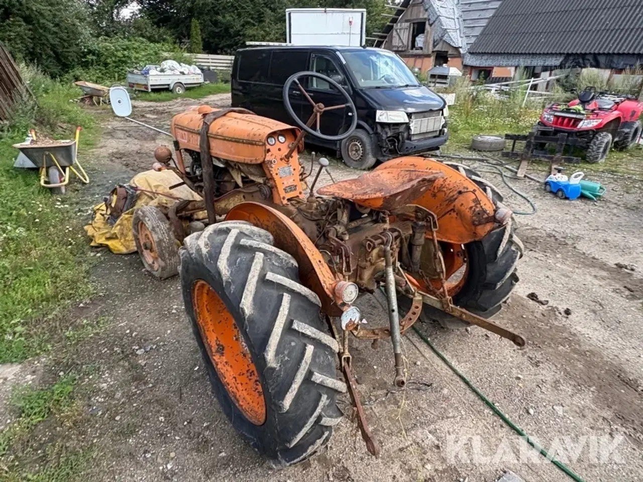 Billede 4 - Veterantraktor Fiat 211RB