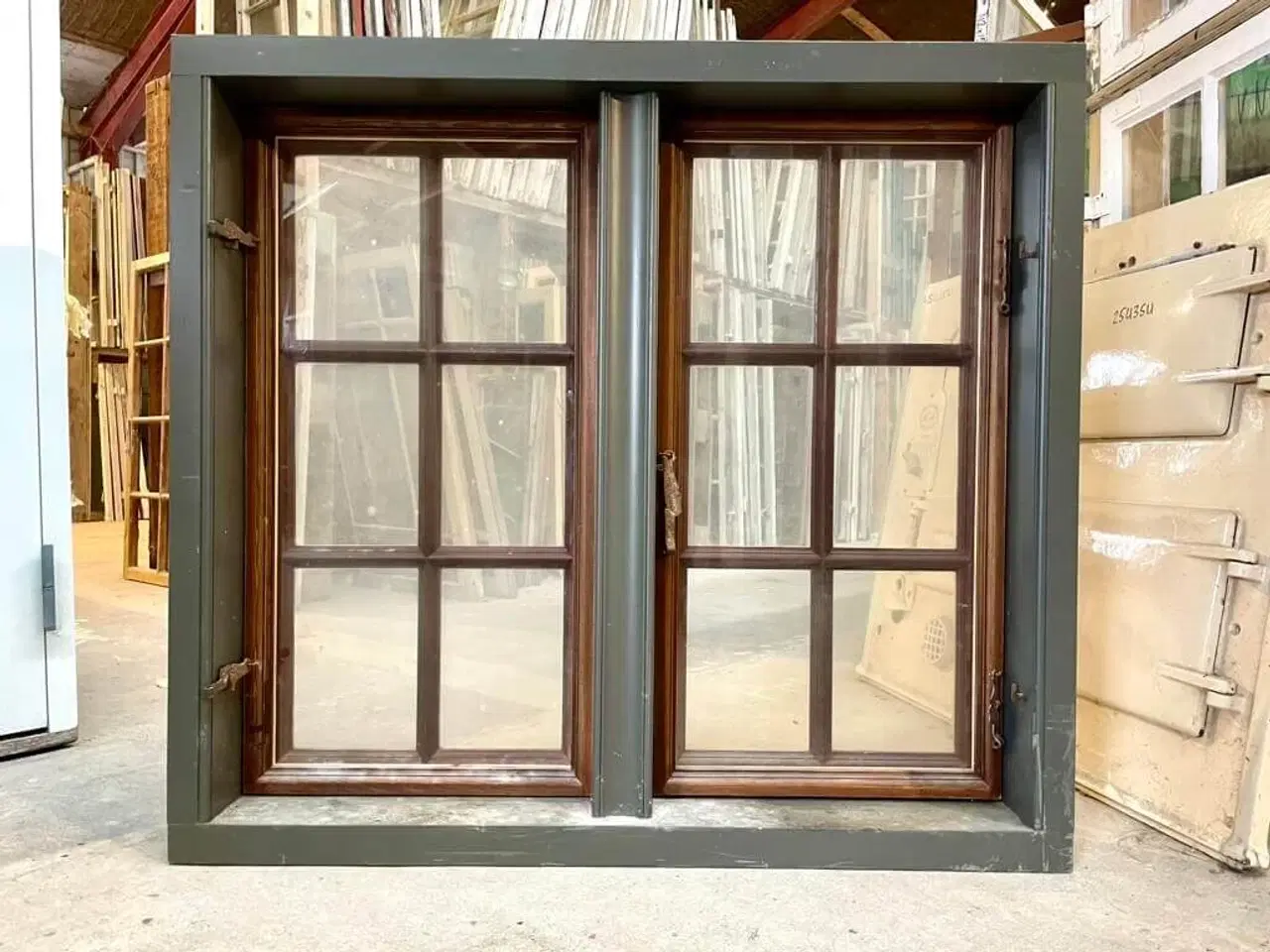 Billede 4 - Sjælden type 2-fags, 6-ruders koblet vindue