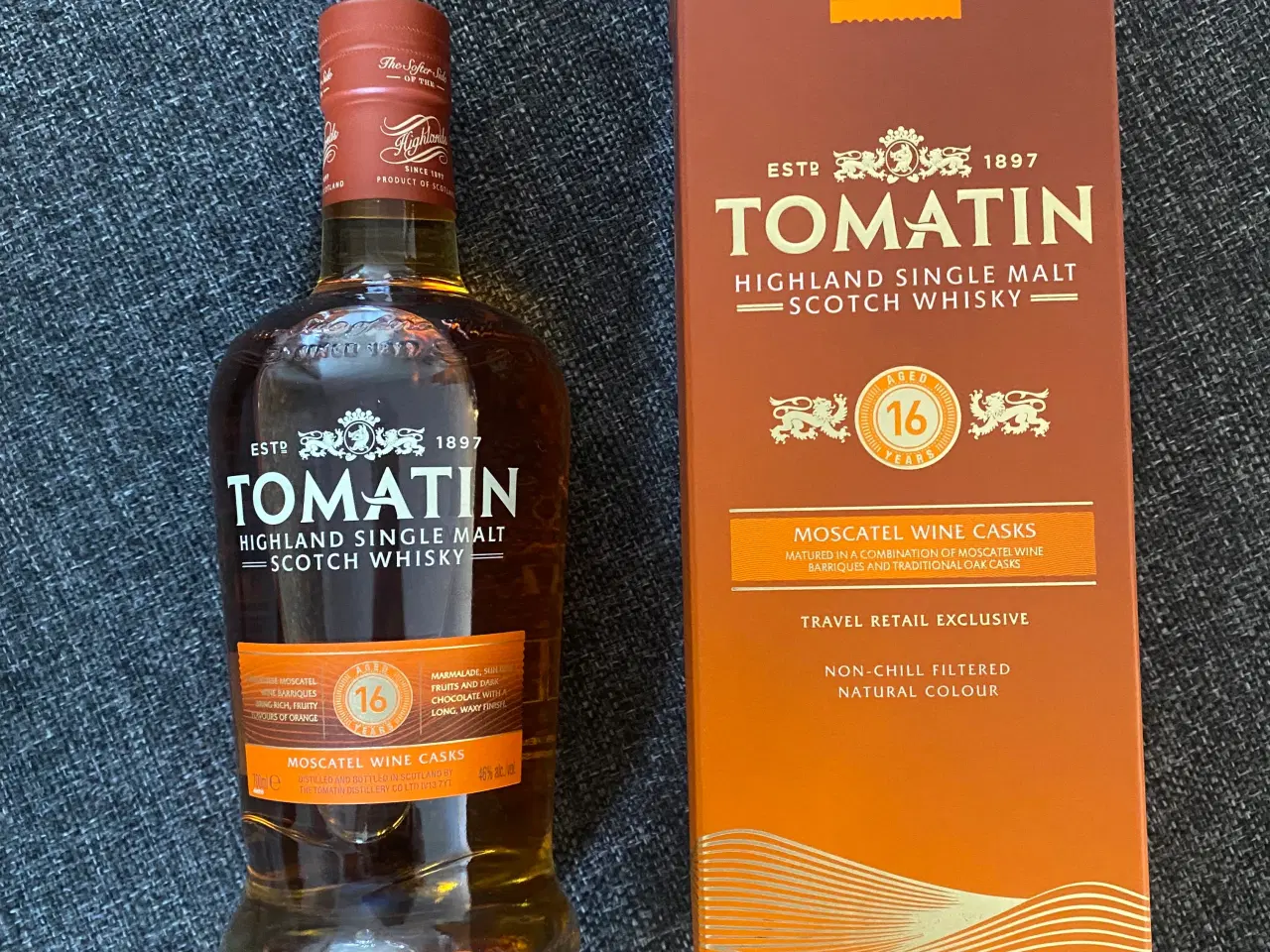 Billede 1 - Tomatin Whisky 16 år Scotch