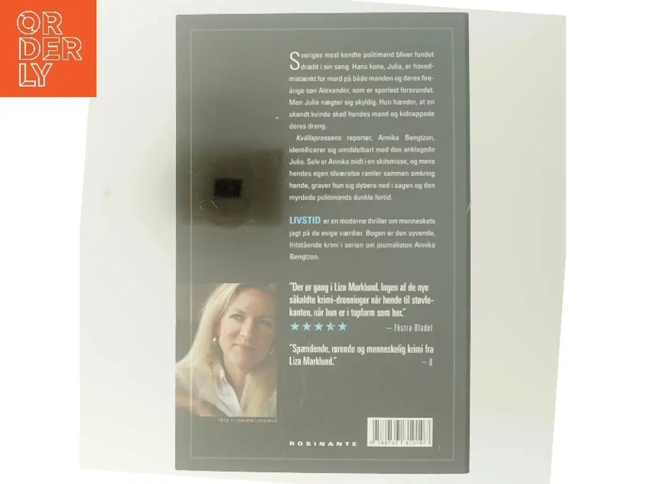 Billede 3 - Livstid : krimi af Liza Marklund (Bog)