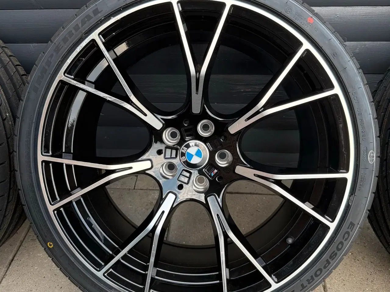 Billede 2 - 20” BMW Alufælge kombisæt med sommerdæk 5x112