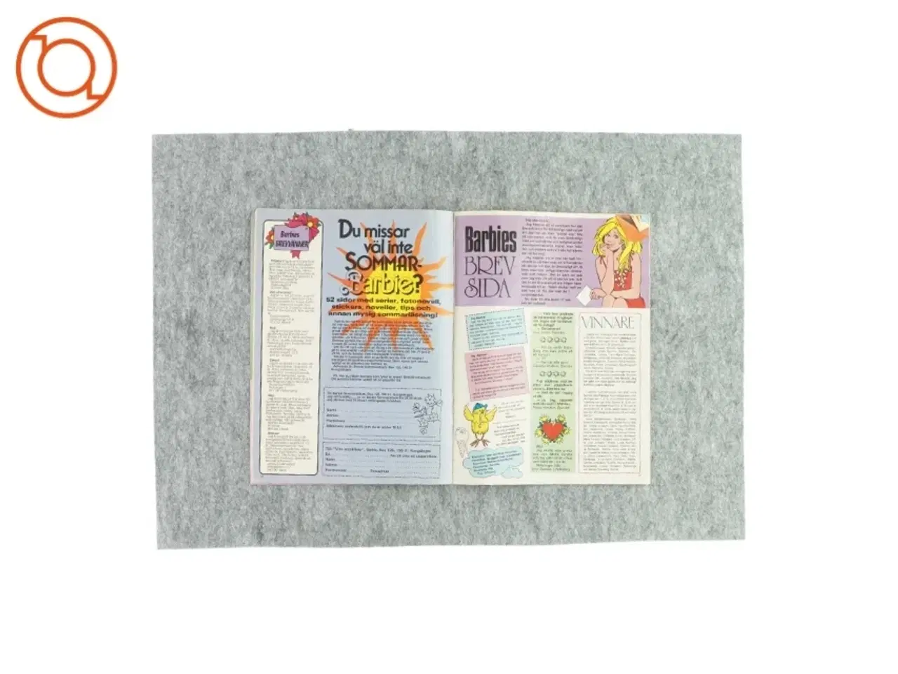 Billede 3 - Barbie blad (svensk/norsk)