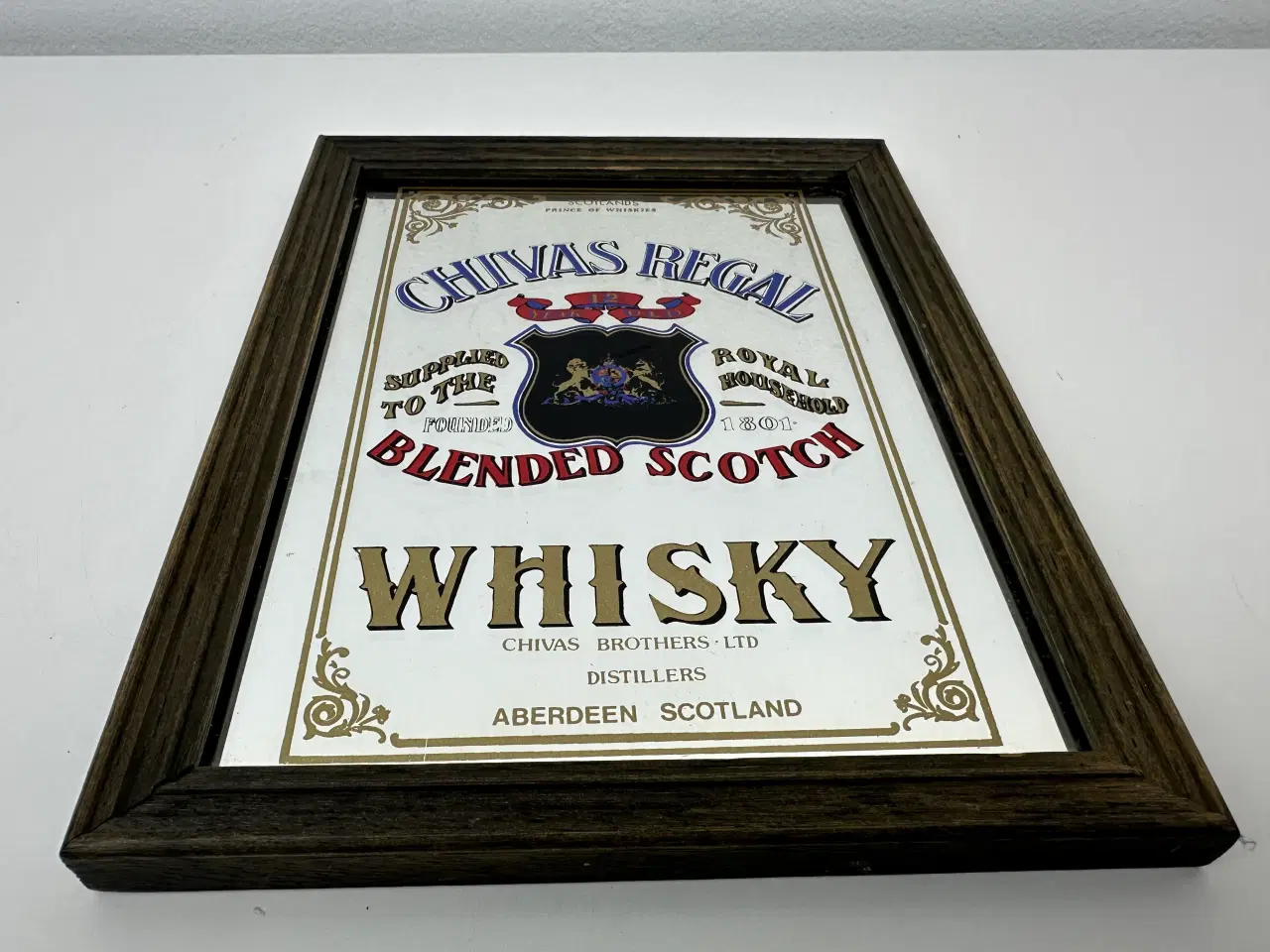 Billede 1 - 'Chivas Regal whiskey' spejl
