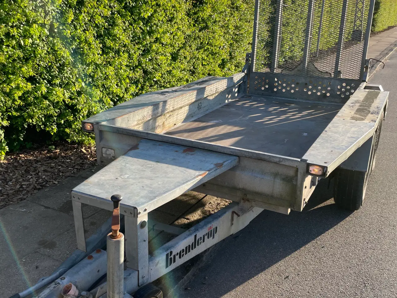 Billede 9 - Brenderup maskintrailer med rampe og dobbeltaksel