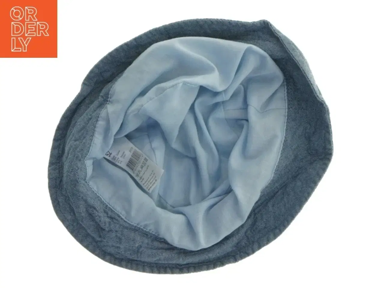 Billede 5 - Blå bøllehat i denimlook fra Coop (str. 52 )