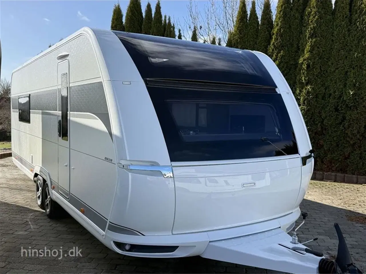 Billede 11 - 2026 - Hobby Maxia 660 WQM Lækker Hobby med fritstående dobbeltseng og front køkken fra Hinshøj Caravan