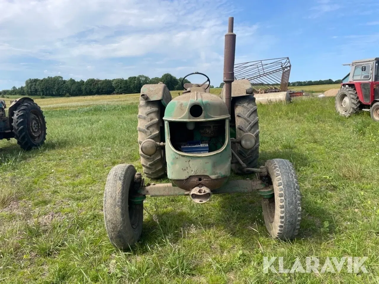 Billede 2 - Veteran traktor Deutsch 5505