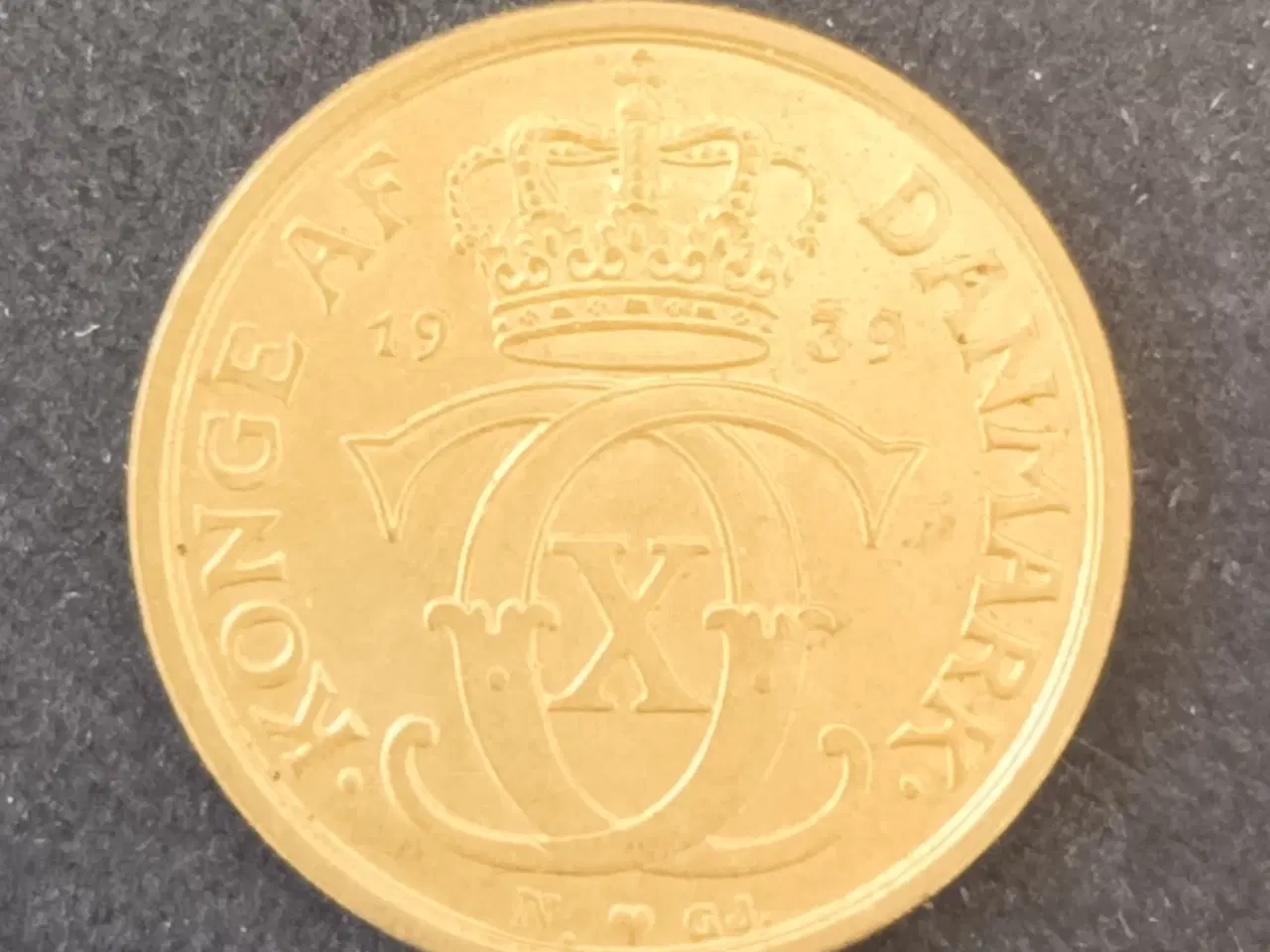 Billede 1 - ½ kr 1939 i flot kvalitet.