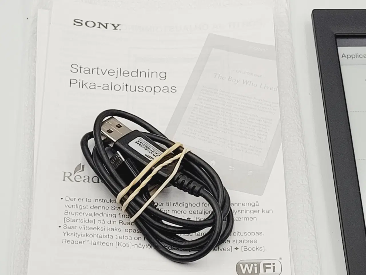 Billede 4 - ⭐️: Sony Reader (PRS-T2) – Komplet i original kass