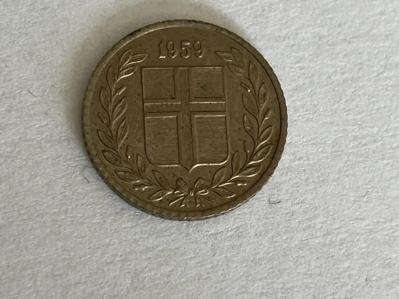 Billede 1 - 10 Aurar Iceland 1959