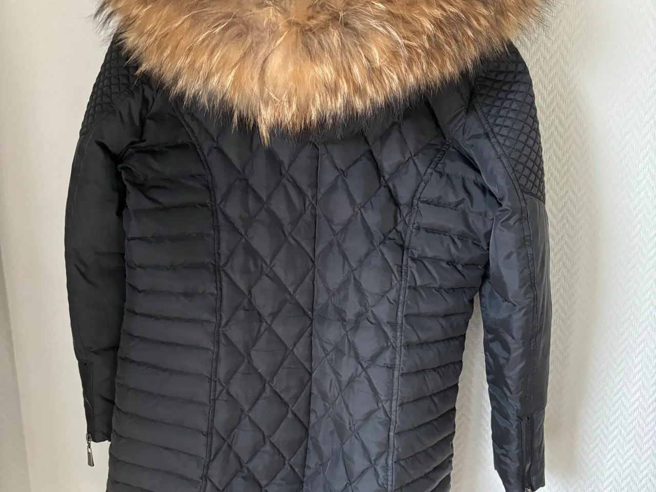 Billede 2 - Sort Junge dame, vinterfrakke