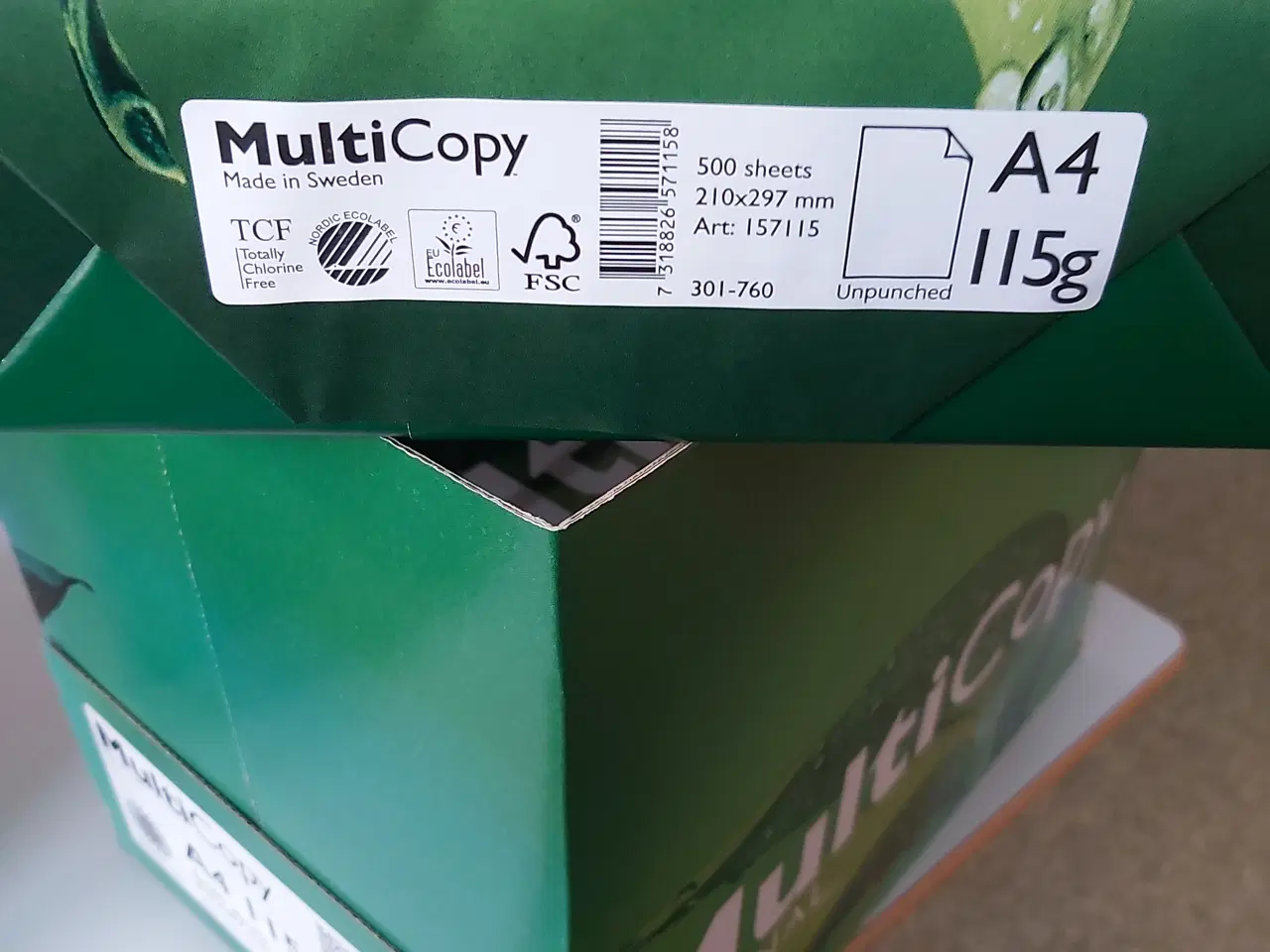 Billede 2 - Kopipapir, 115 g. Multicopy A4