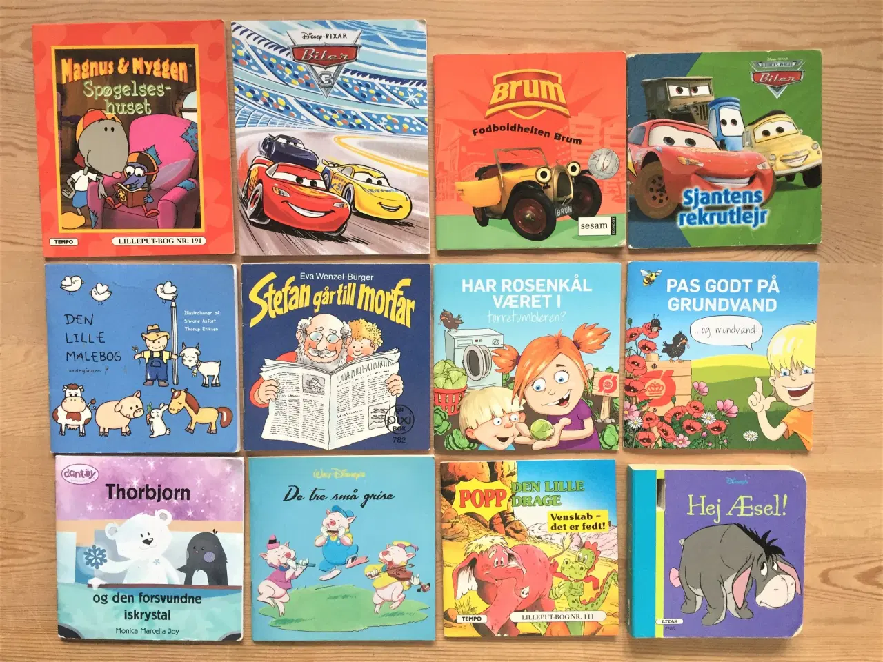 Billede 3 - 5 x 12 børnebøger, Lilleput, Disney m.fl.