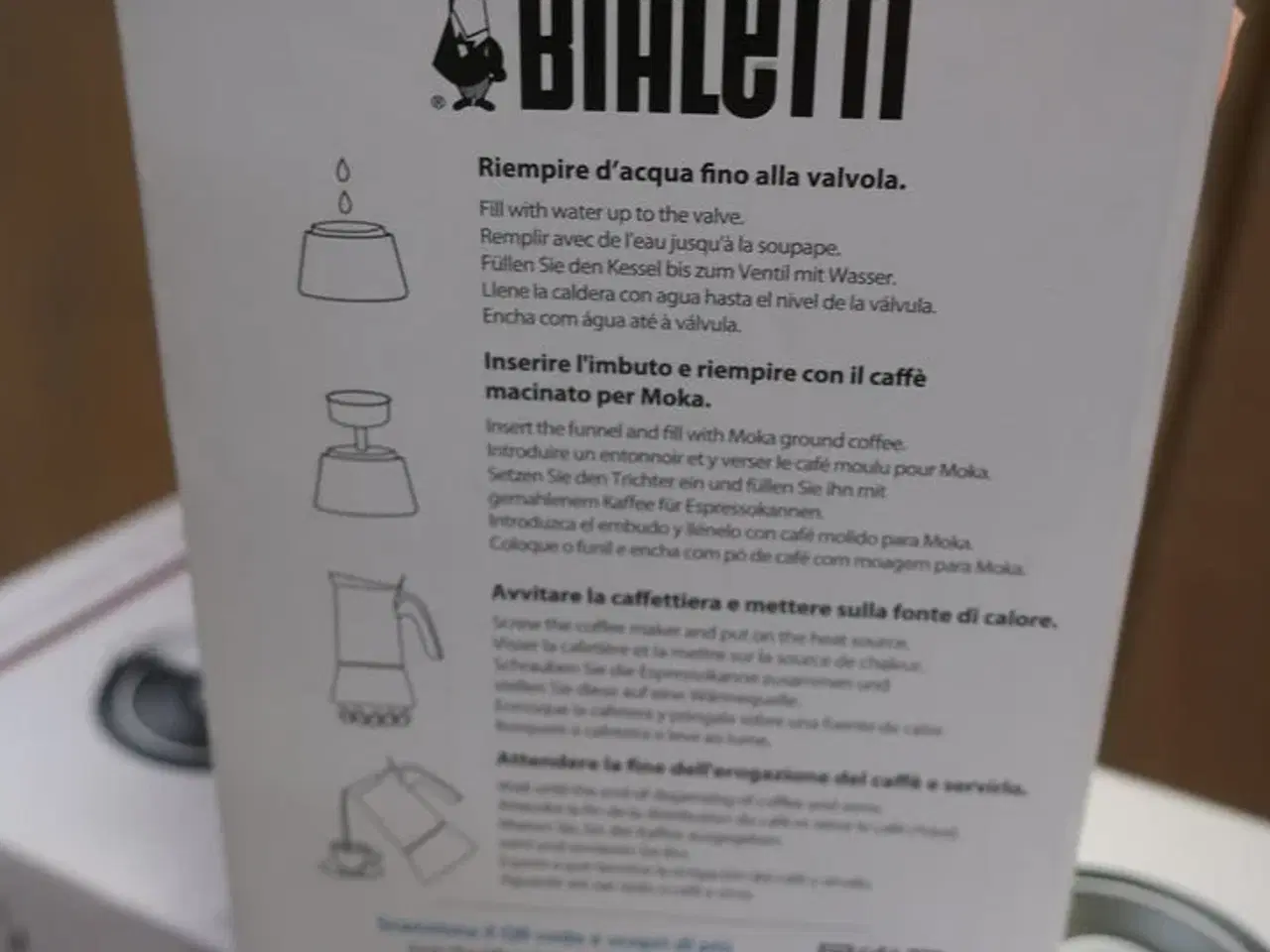 Billede 5 - Kaffekoger + 2 stk. reserve glaskander stempelkaffe BIALETTI