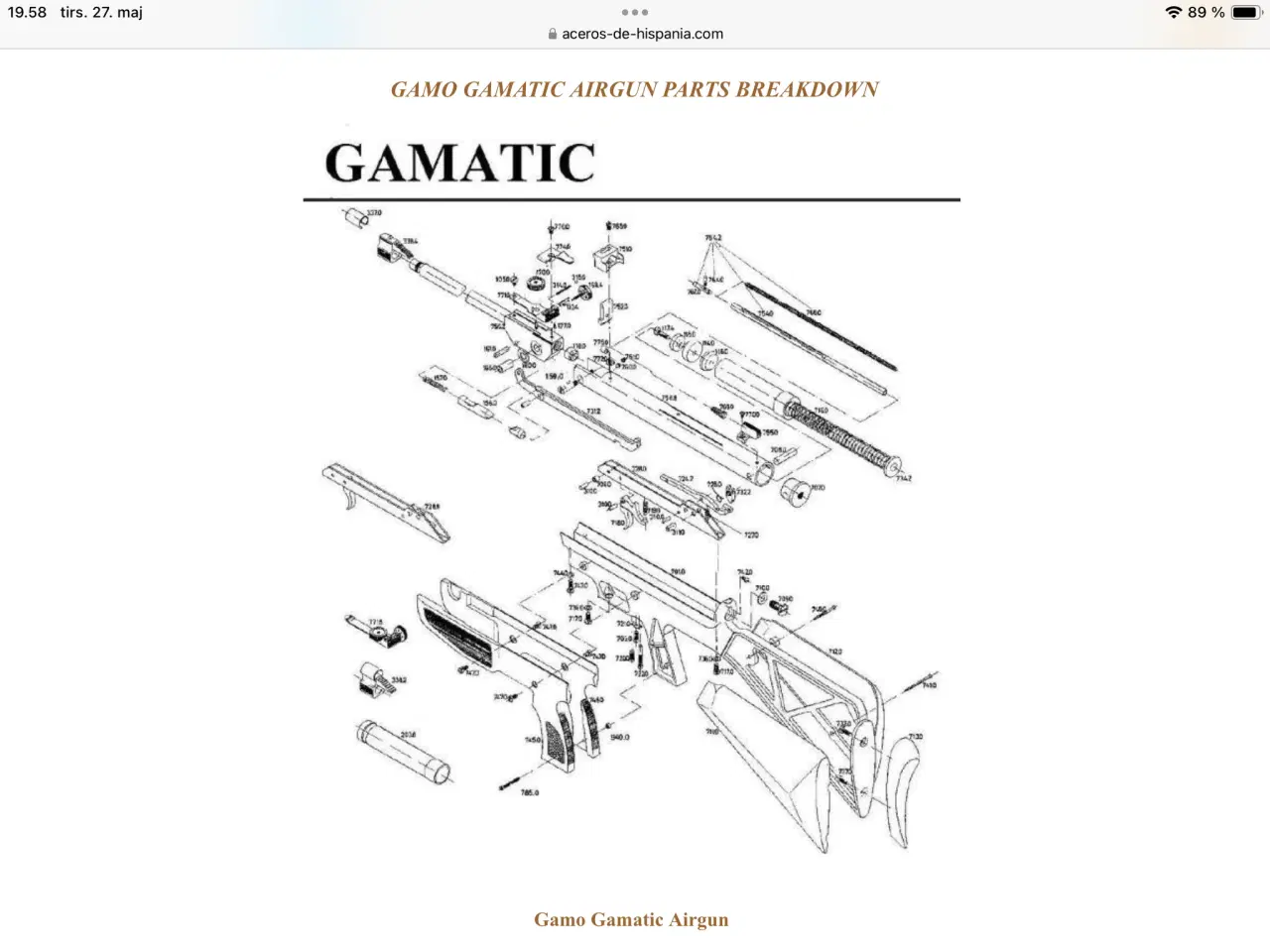 Billede 1 - Gamo gamatic luftgevær 4.5mm