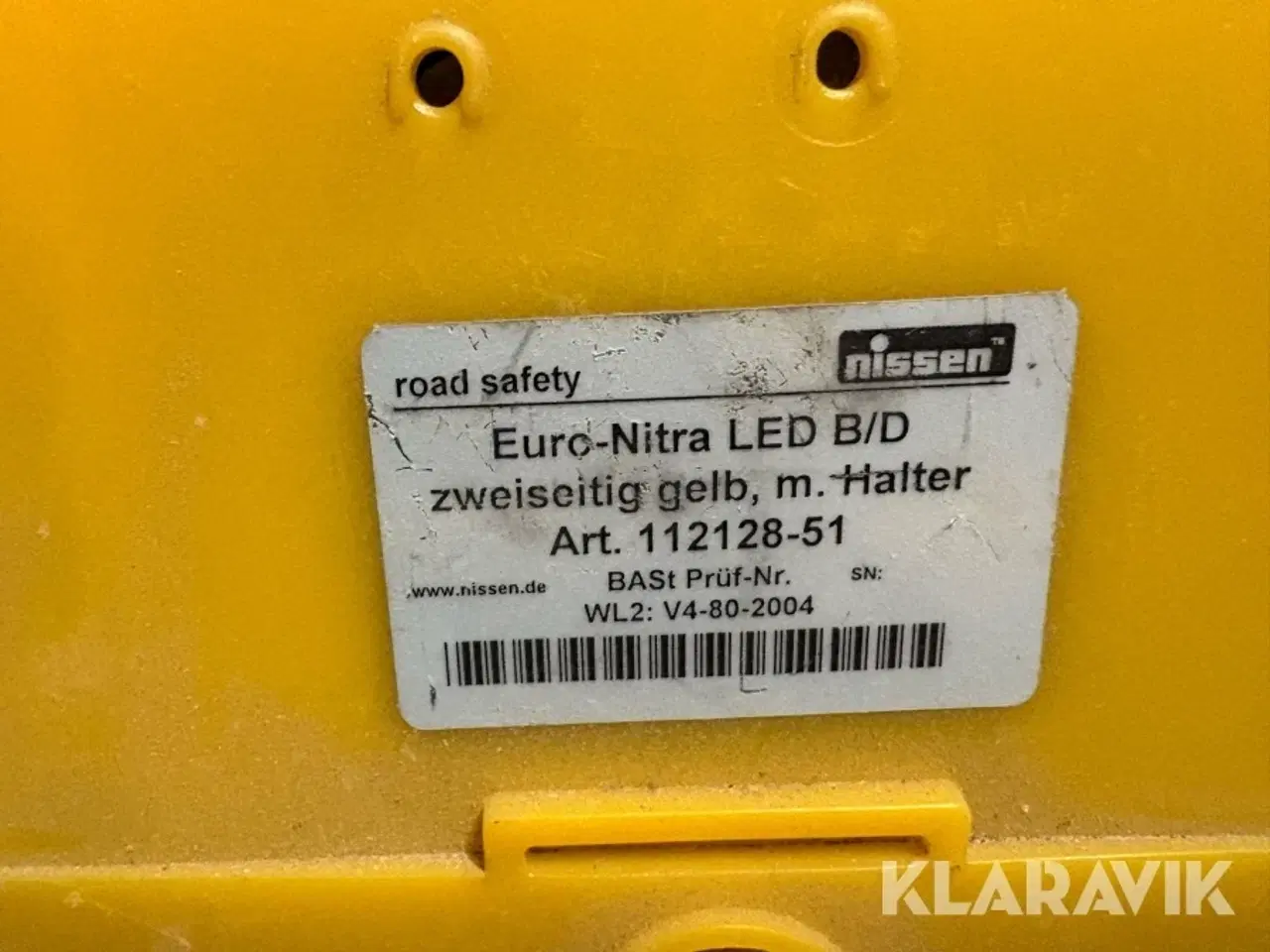 Billede 2 - Advarselslamper Nissen 5 styks