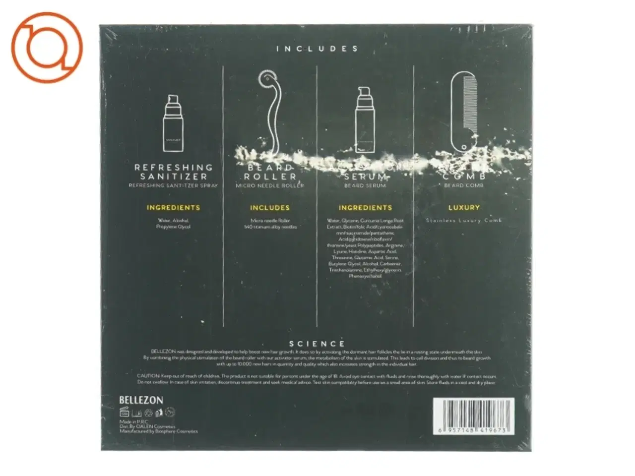 Billede 2 - Beard Growth kit fra Bellezon