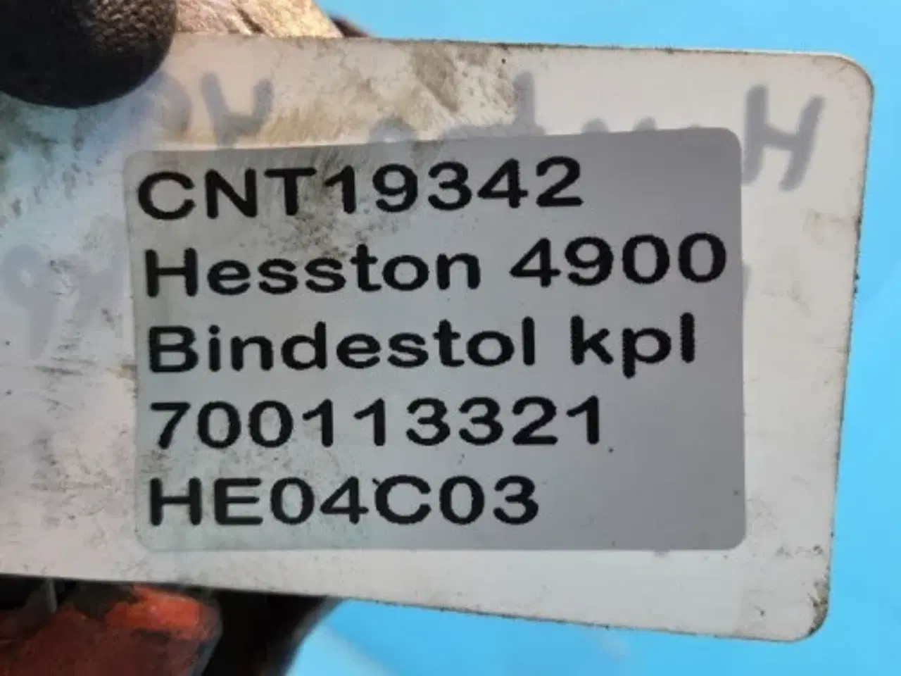 Billede 15 - Hesston 4900 Bindestol 700113321
