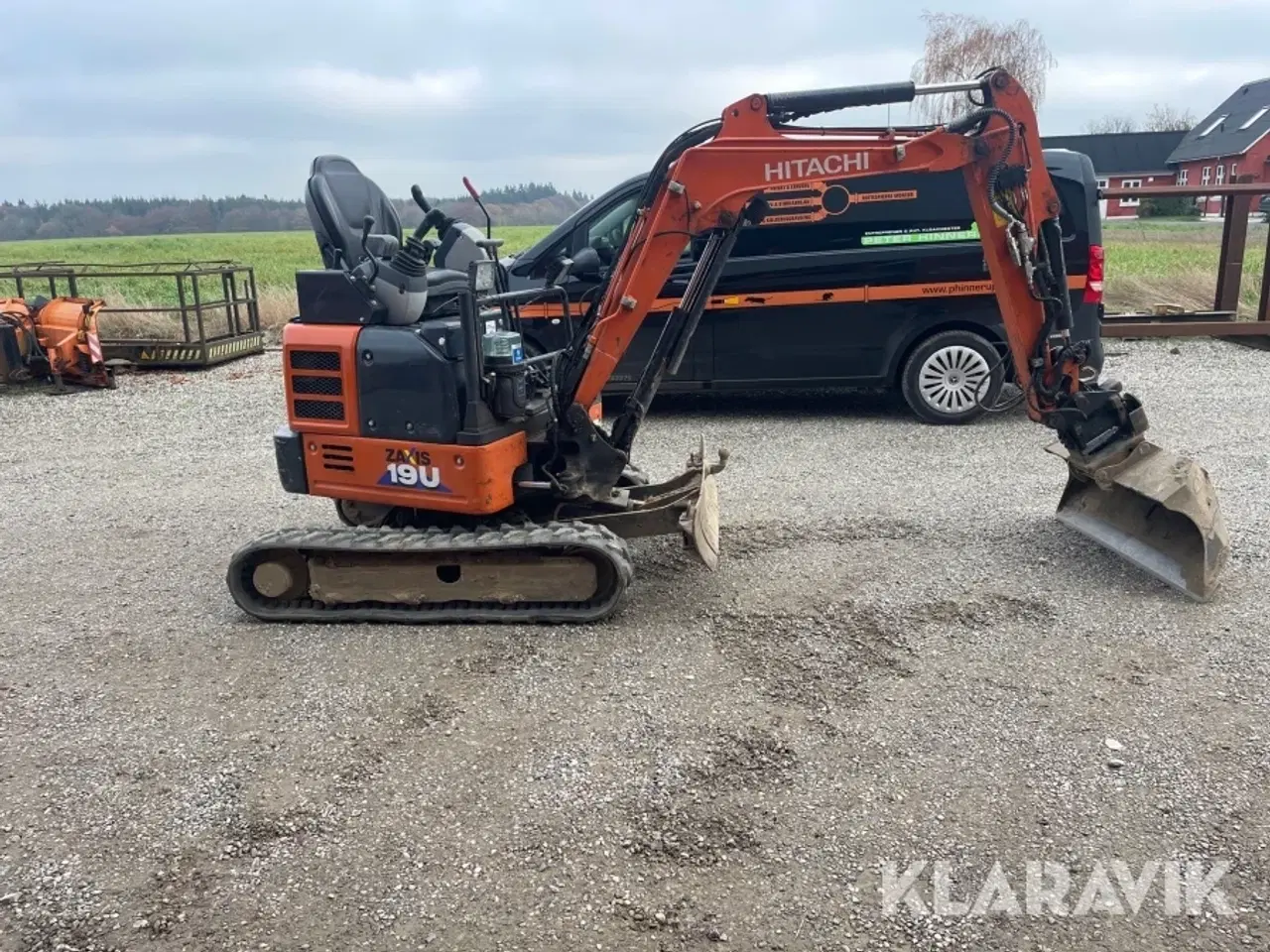 Billede 4 - Gravemaskine Hitachi ZX190-6 YR med skovle