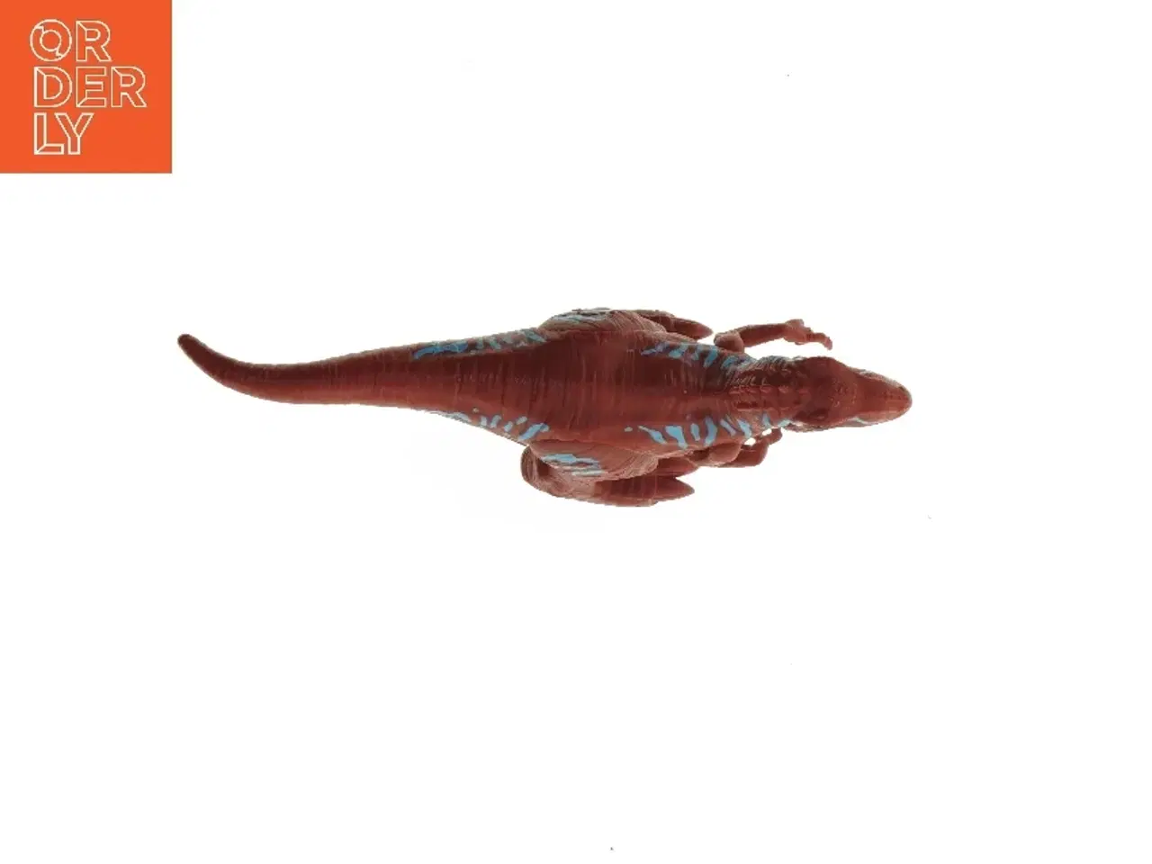 Billede 5 - Rød dinosaur legetøjsfigur (str. 27 cm)