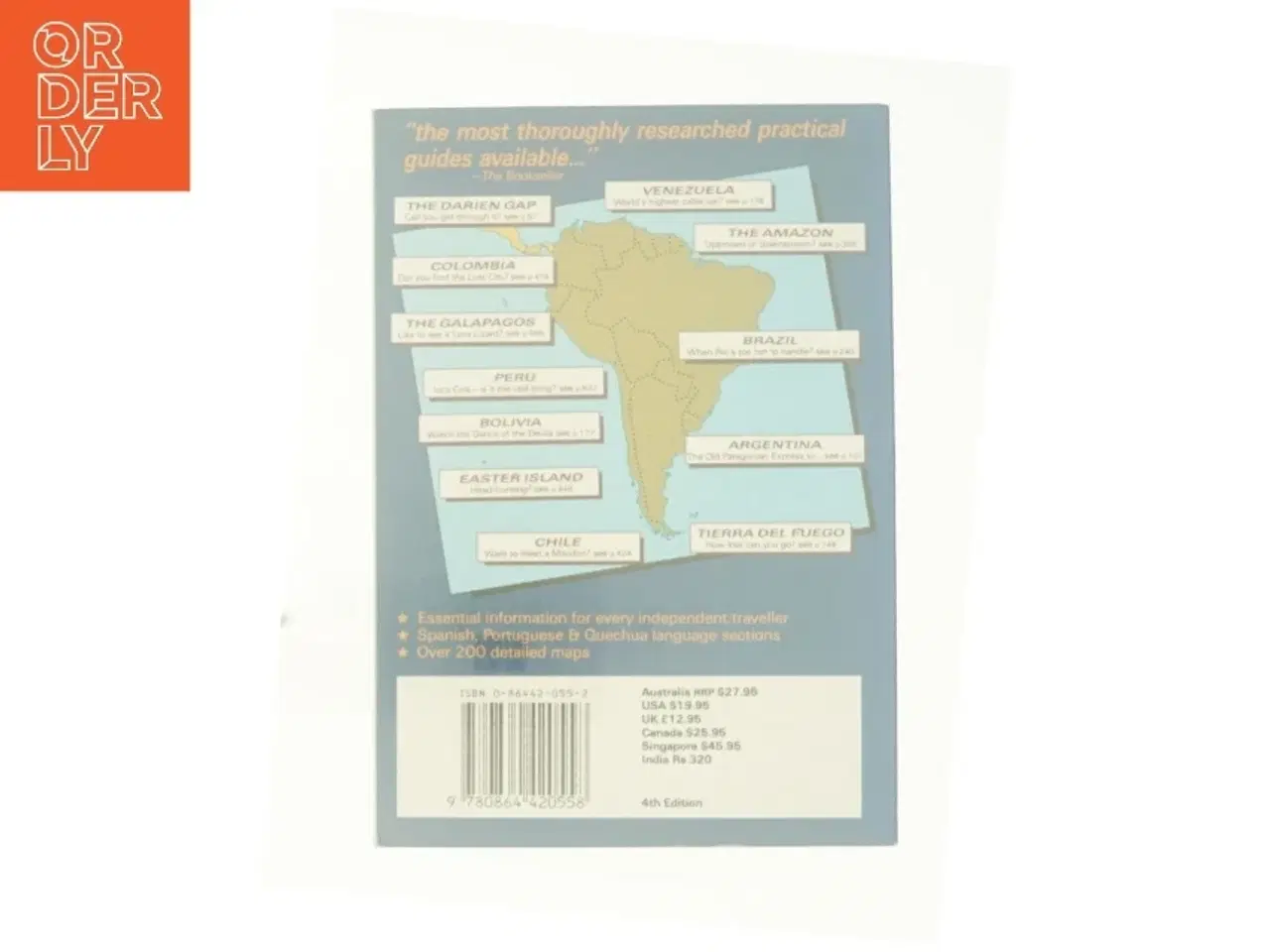 Billede 3 - South America on a Shoestring af Geoff Crowther (Bog)