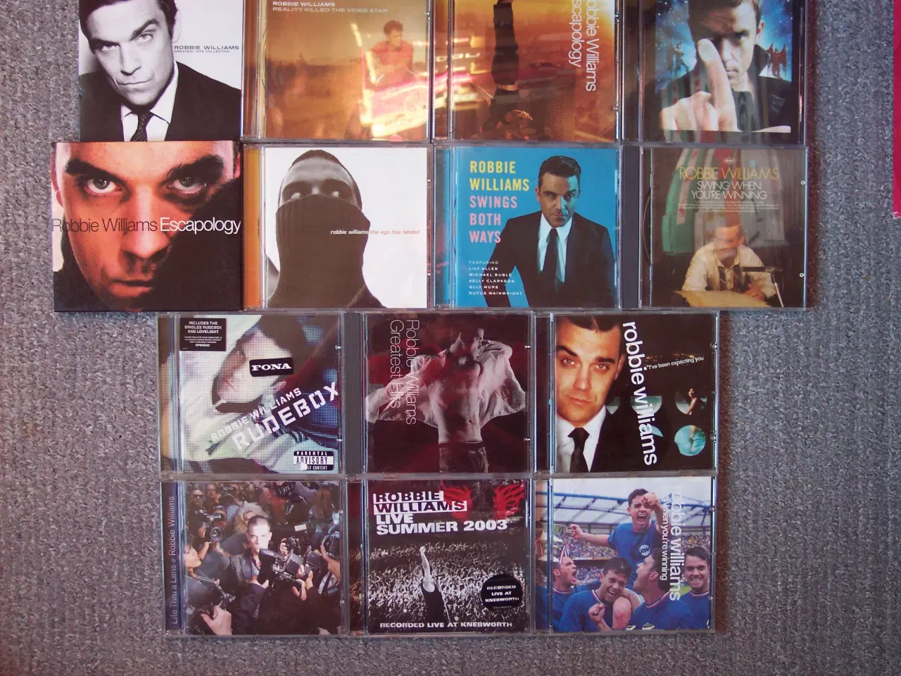 Billede 1 - .ROBBIE WILLIAMS  CDer sælges stykvis             