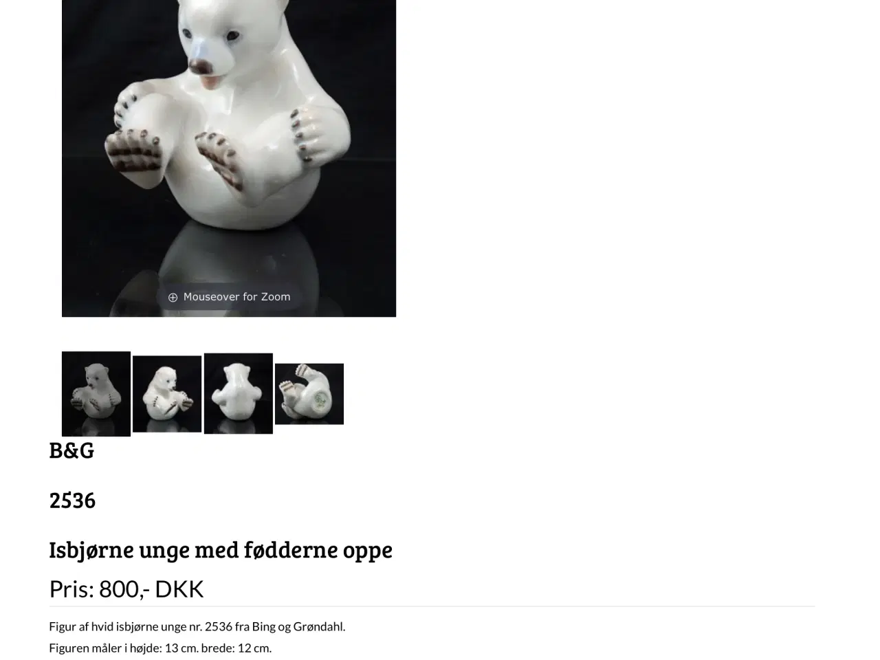 Billede 13 - Porcelæn figurer fra Royal Copenhagen  