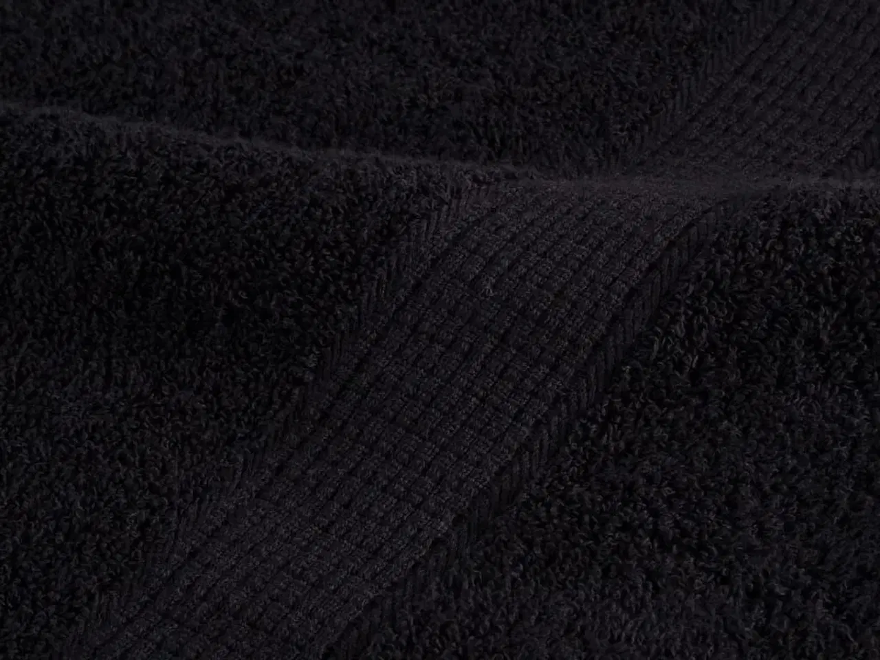 Billede 7 - Håndklæder SOLUND 4 stk. Premium 50x100 cm 600 g/m2 sort