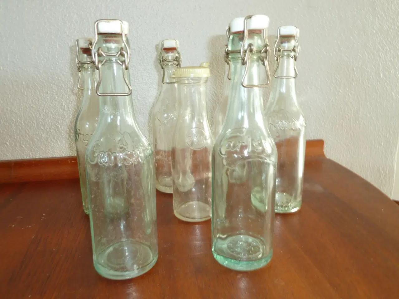 Billede 1 - Patentflasker og flødeflaske