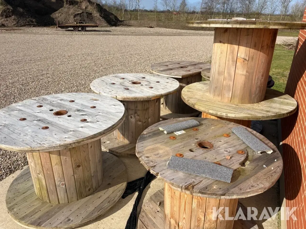 Billede 8 - Kabeltromler 8 styk