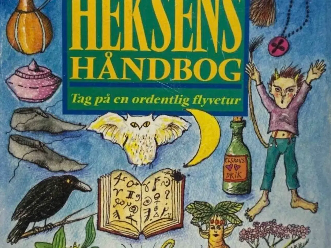 Billede 1 - Heksens håndbog førsteudgave 1987