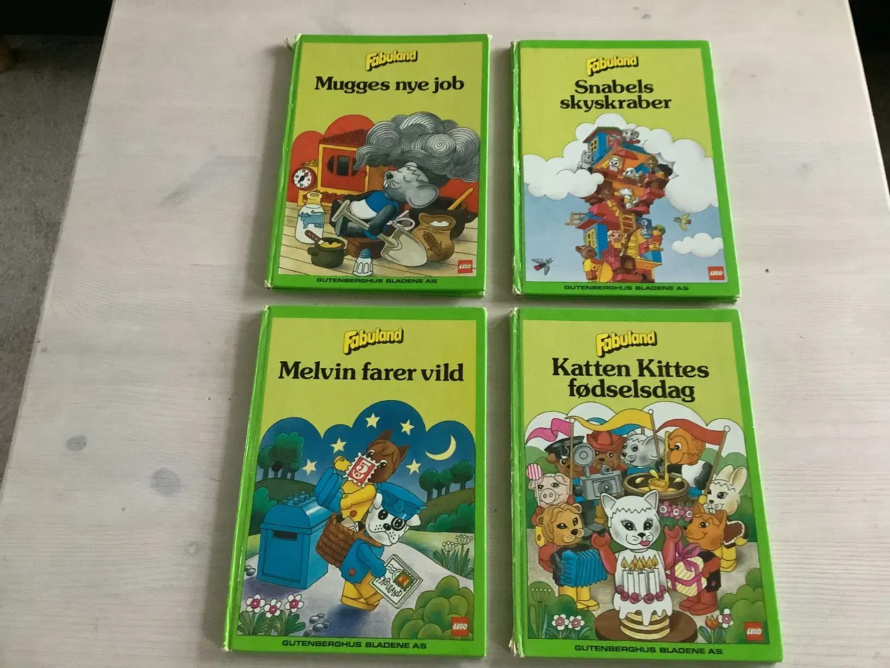 Billede 2 - Fabuland børnebøger Mugges nye job og 3 mere