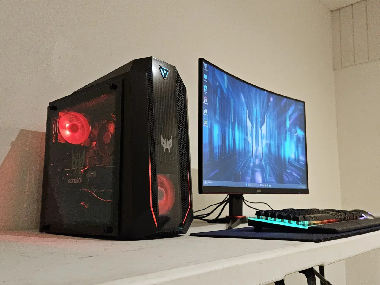 Billede 6 - RTX 3060 Gamer Pc +27" 165Hz Gamer Skærm