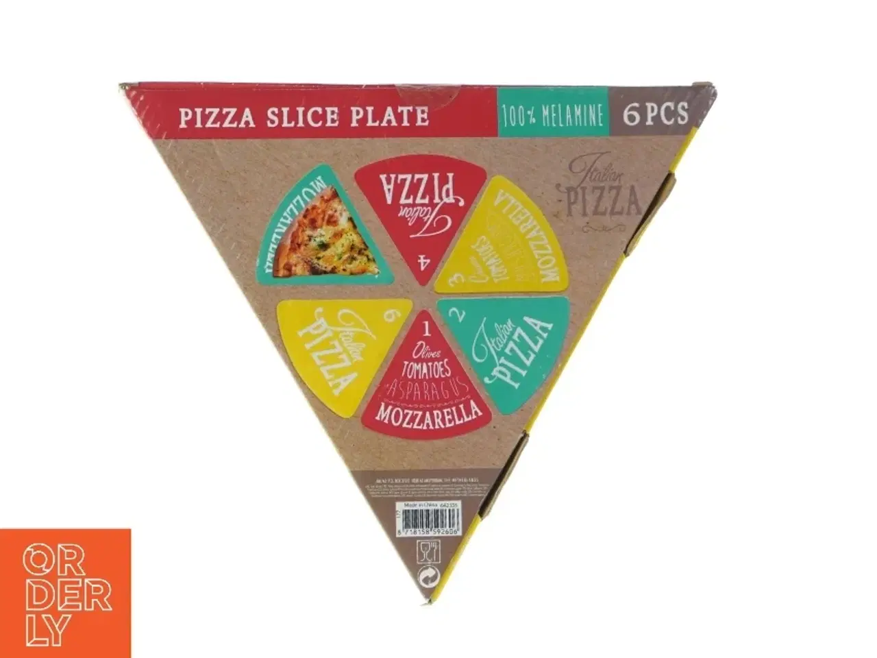 Billede 2 - nye Pizza slice plate (str. 23 x 22cm)