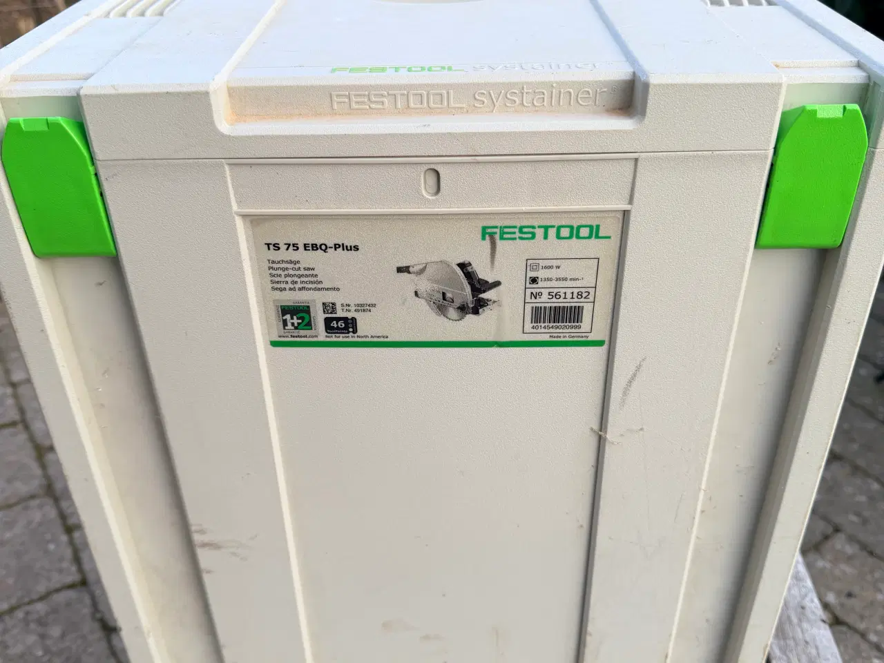 Billede 6 - Festool TS 75 EBQ Dyksav