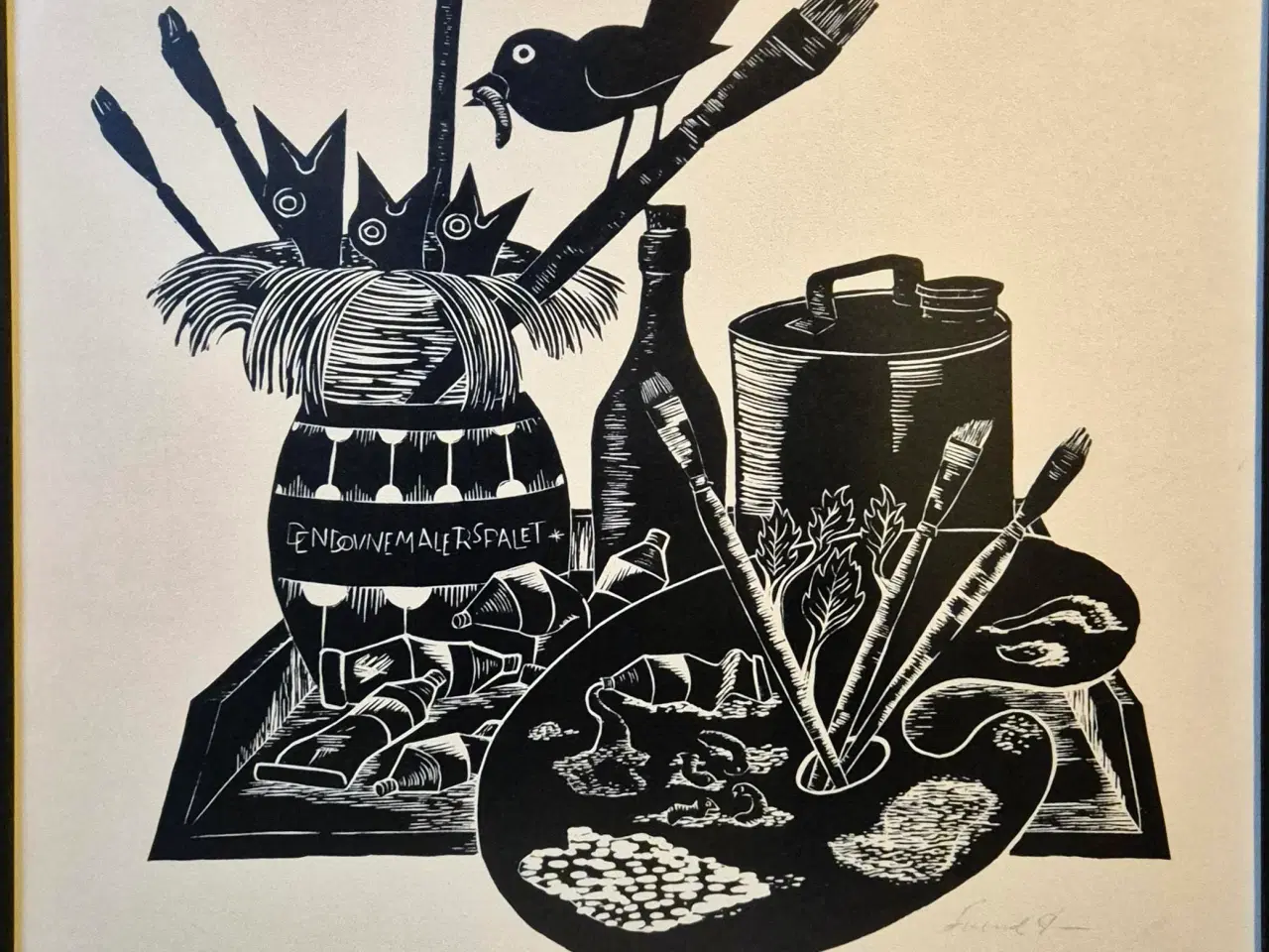 Billede 1 - Litografi