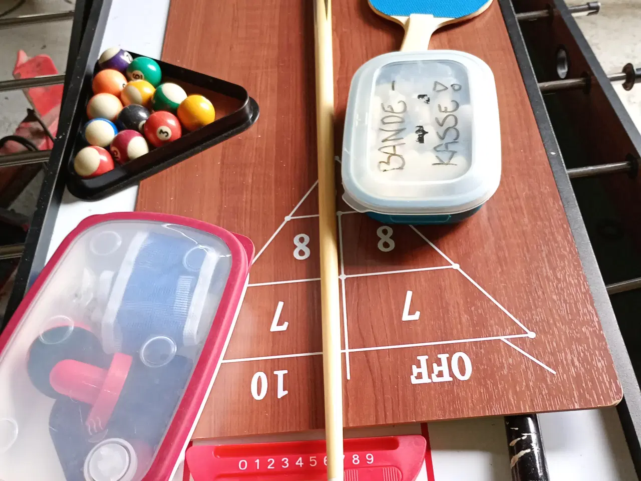 Billede 2 - Fodbold bord med flere forskellige spil