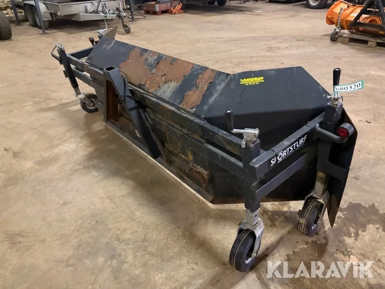 Billede 4 - Sneplov til kunststofbane Christer olsson