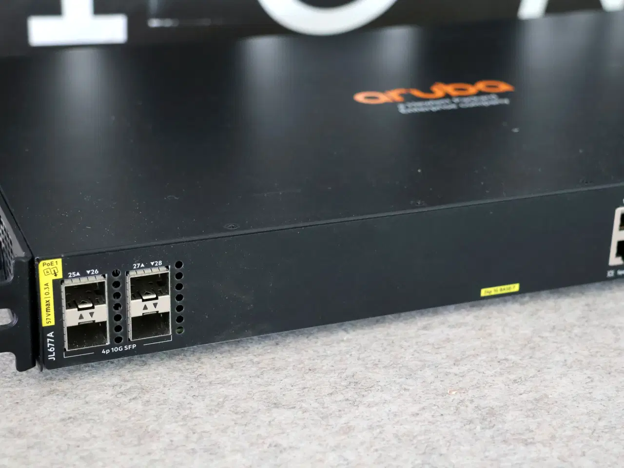 Billede 3 - Aruba 6100 netværk switch 24p 1G base-t.