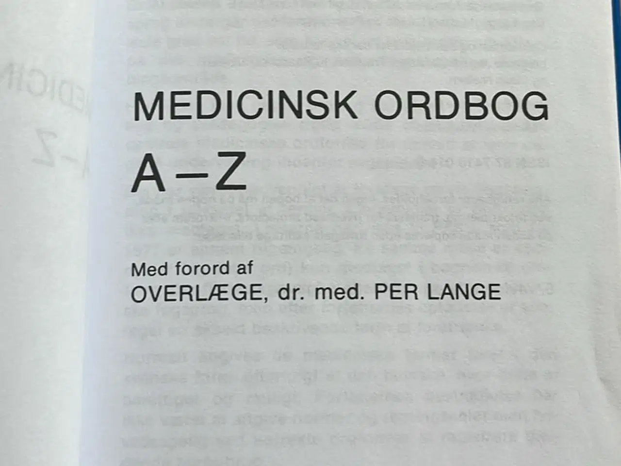 Billede 3 - Medicinsk ordbog