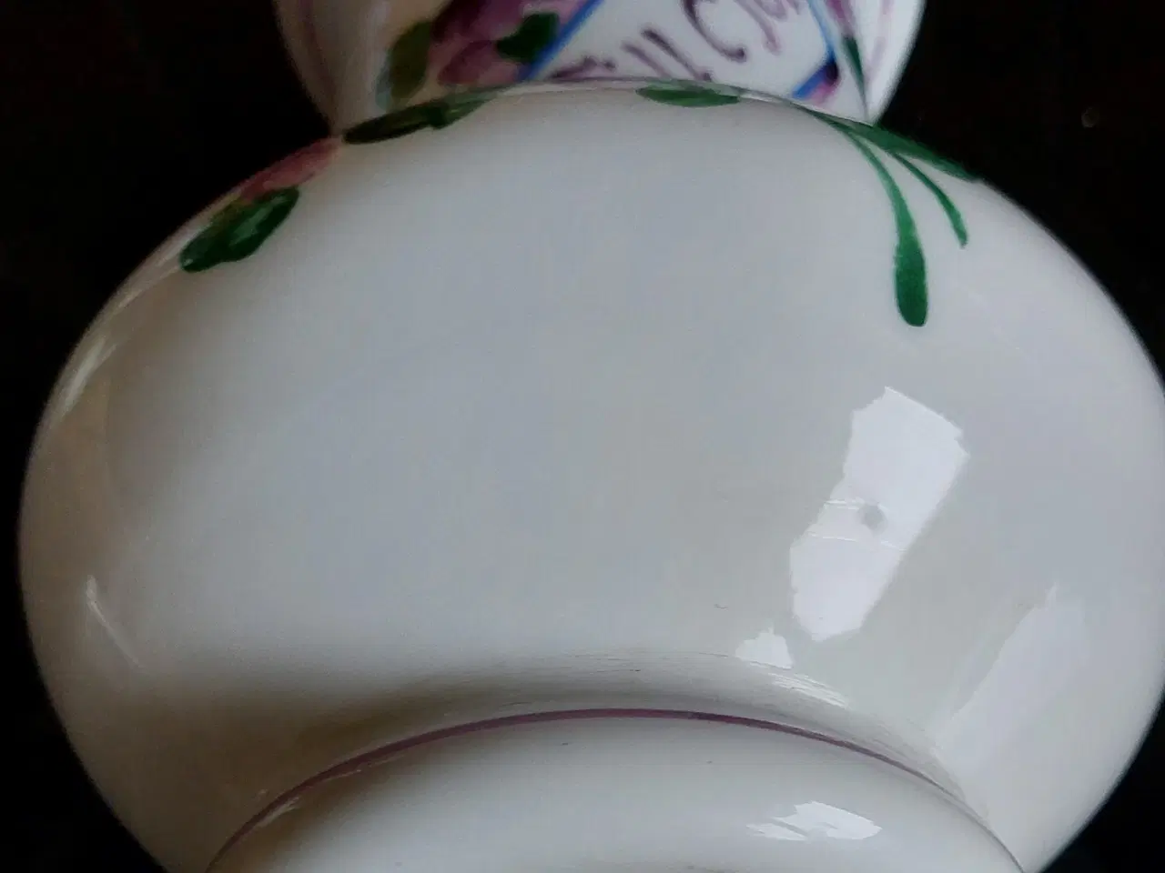 Billede 2 - ANTIK OPALINE VASE -- 