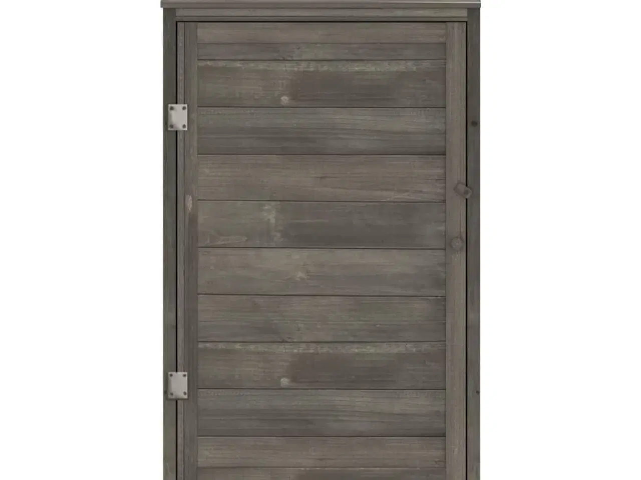 Billede 3 - Haveskur 55x52x112 cm massivt grantræ antracitgrå