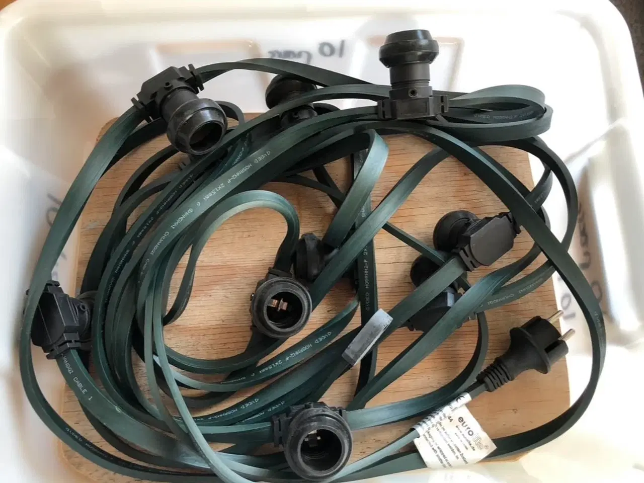 Billede 1 - Lyskæde med 10 pære