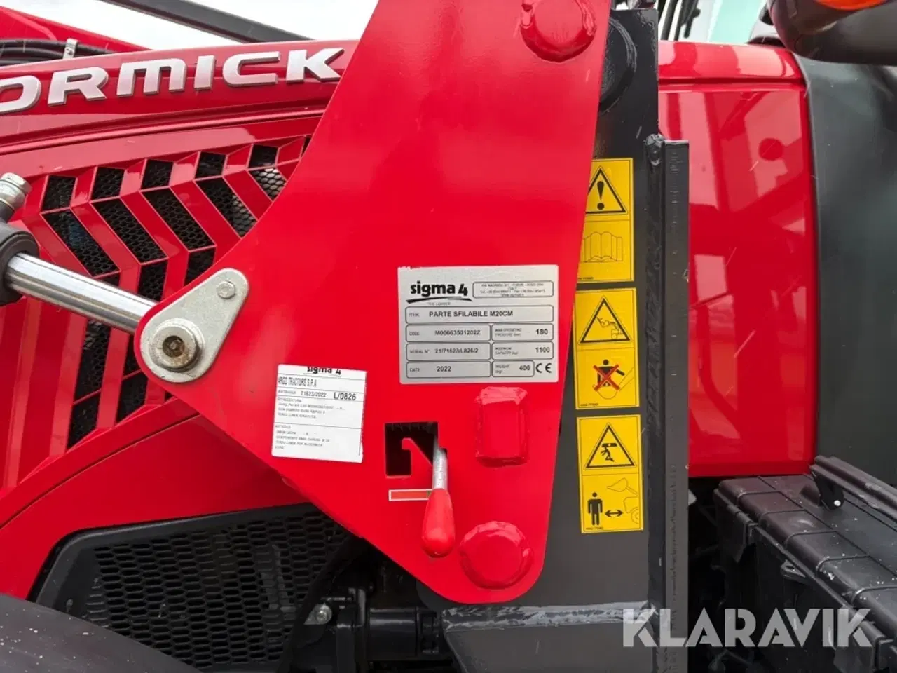 Billede 11 - Traktor McCormick X5.100 med frontlæsser