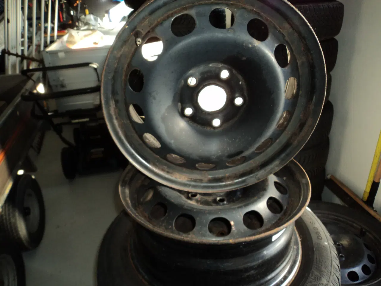Billede 1 - 4 stk. 16" vw stålfælge