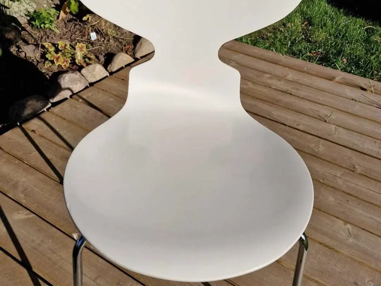 Billede 1 - Myren stole, hvide, Arne Jakobsen Design