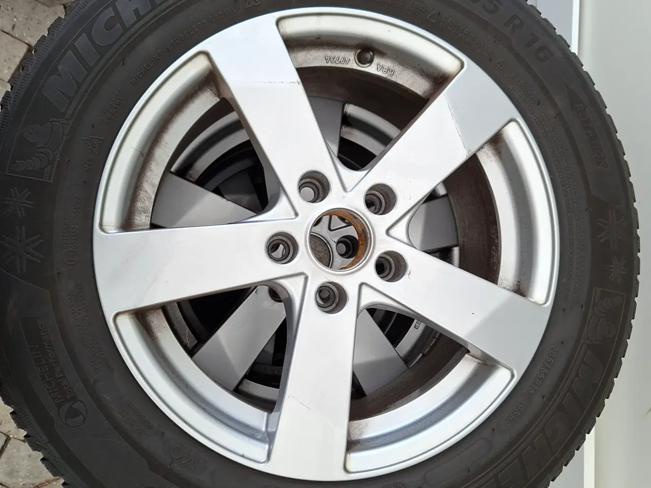 Billede 3 - Audi/VW/Skoda/Seat - 16" Mischelin vinterdæk